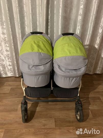 Коляска для двойни 2 в 1