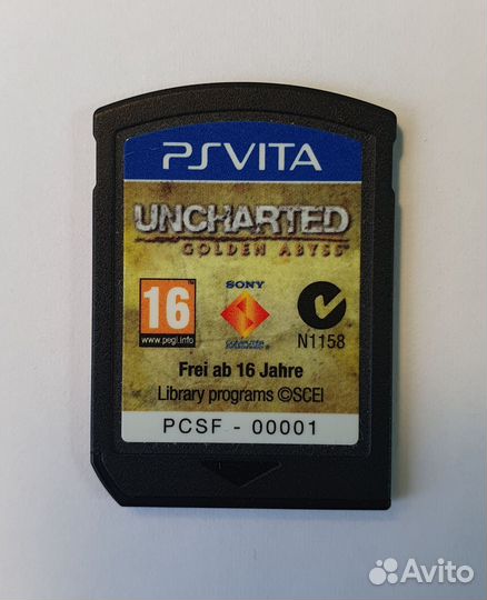 PS Vita Uncharted Золотая Бездна. Полн. на Рус. яз