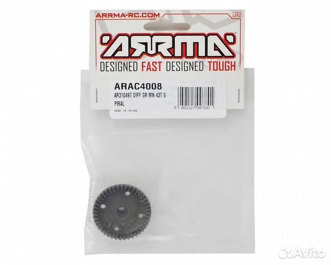 ARA310497 спур Arrma 43T
