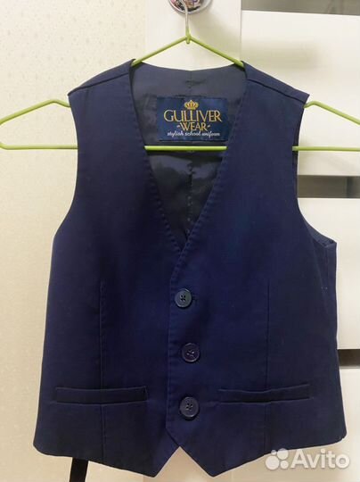 Жилетка для мальчика гулливер 134