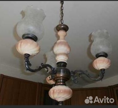 Люстра Винтаж потолочная. Югославия