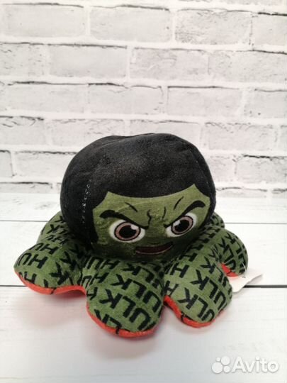 Мягкая игрушка осьминог-перевертыш, 20 см