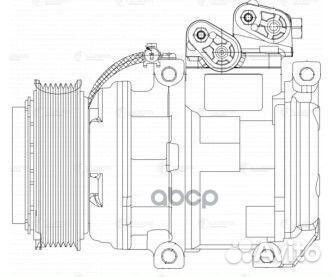 Компрессор кондиц. для а/м Kia Sorento (02) 2