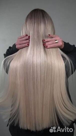 Наращивание волос модель