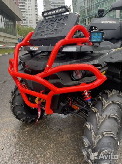 JU091665 Бампер передний усиленный Стелс Гепард