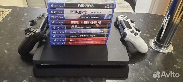 Ps4 Slim 1tb с играми +2 джойстика купить в Красноуфимске | Электроника ...