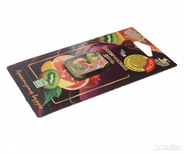 Ароматизатор подвесной мембранный (тропический ден