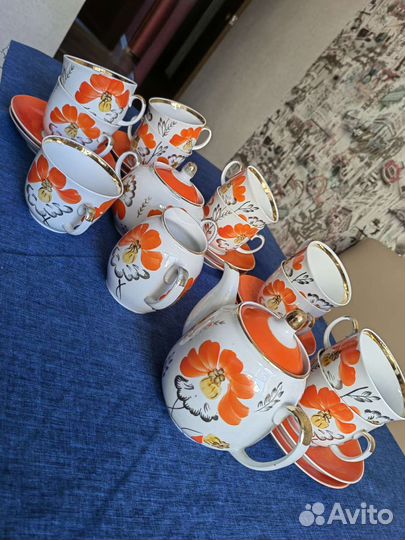 Чайный сервиз СССР Барановский завод