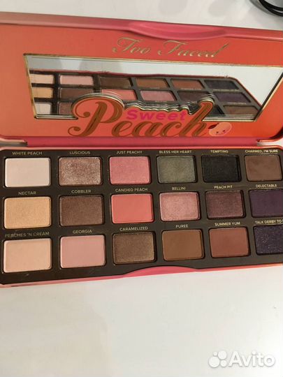 Палетка теней Too faced