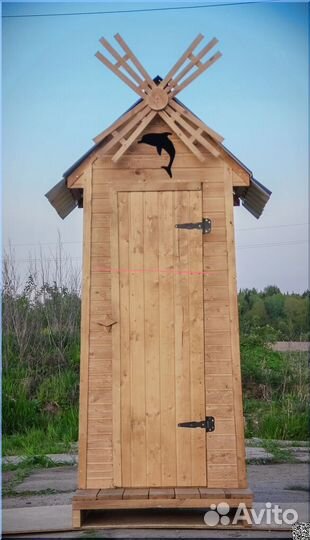 Дачный туалет с установкой SHP798