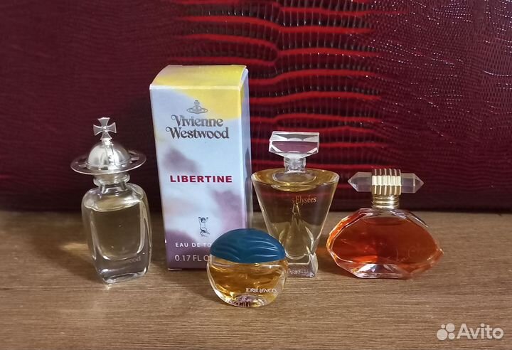 Винтажные миниатюры духи