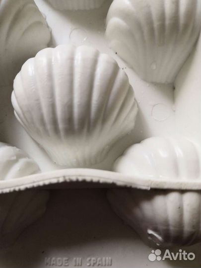 Формочки силиконовые ракушки