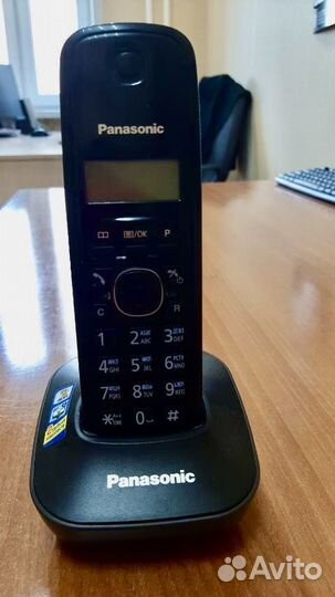 Радиотелефон panasonic с двумя трубками