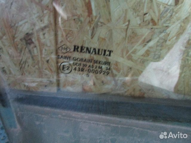 Стекло двери передней правой Renault Megane II 200