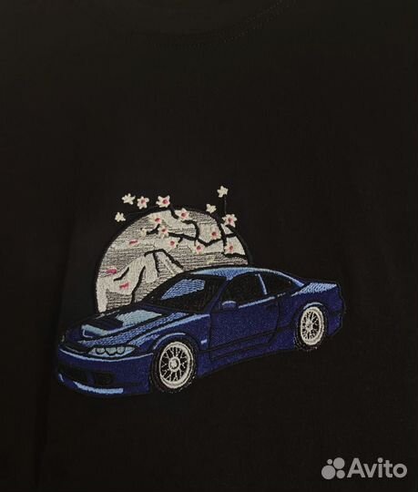 Машинная вышивка на тканях и готовых изделиях