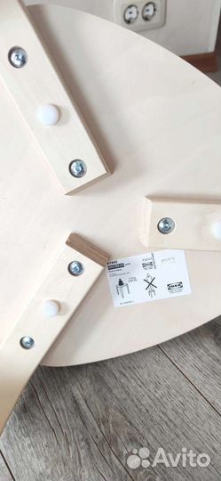 Табурет Икеа кюрре береза