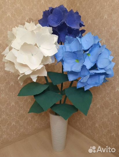 Ростовые цветы, светильники из фоамирана