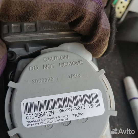 Ремень безопасности audi a4 b8