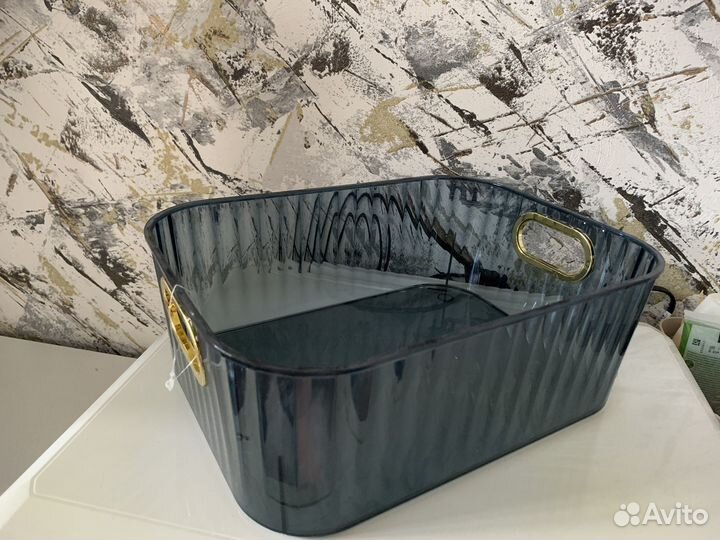 Поднос декоративный, корзина