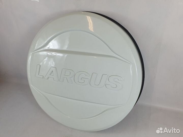 Колпак запасного колеса LADA Largus белый (ледник)