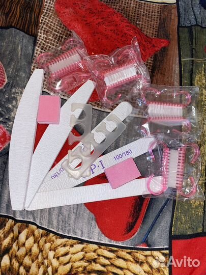 Маникюрный набор с лампой