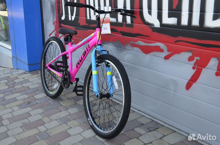 Велосипед rush hour RX 400 24 розовый