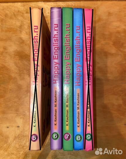 Учебники Happy English, Кауфман, 6,7,8 класс