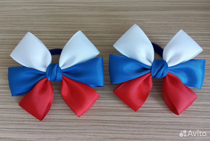 Бантики для волос разные