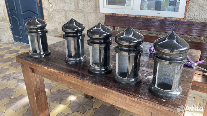 Болясина перила из гранита