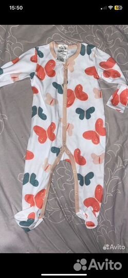 Новые вещи пакетом для девочки 68-74