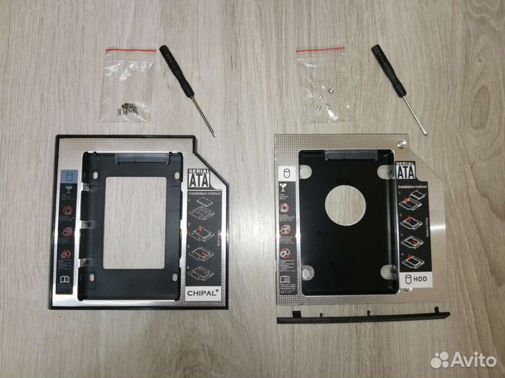 Новый адаптер для второго HDD/SDD вместо DVD-приво