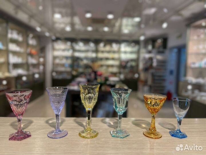 Хрустальные рюмки Moser (Мозер)