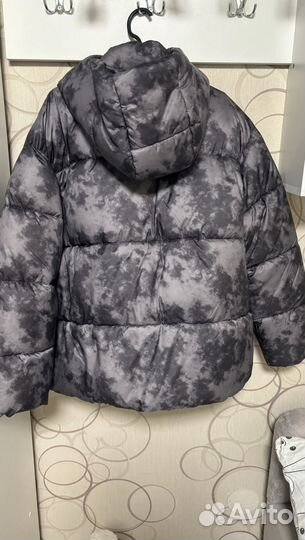 Пуховик зимний оверсайз