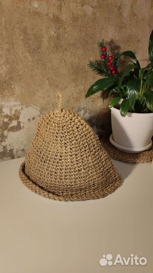 Шапка для бани и сауны