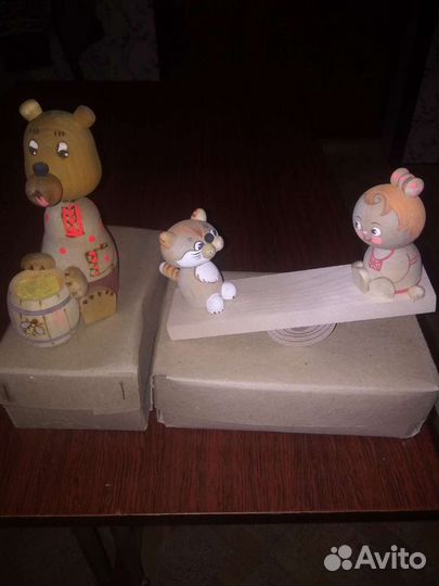 Деревянные игрушки СССР