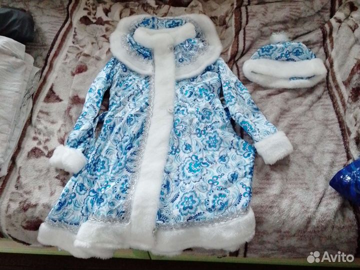 Костюм снегурочки детский