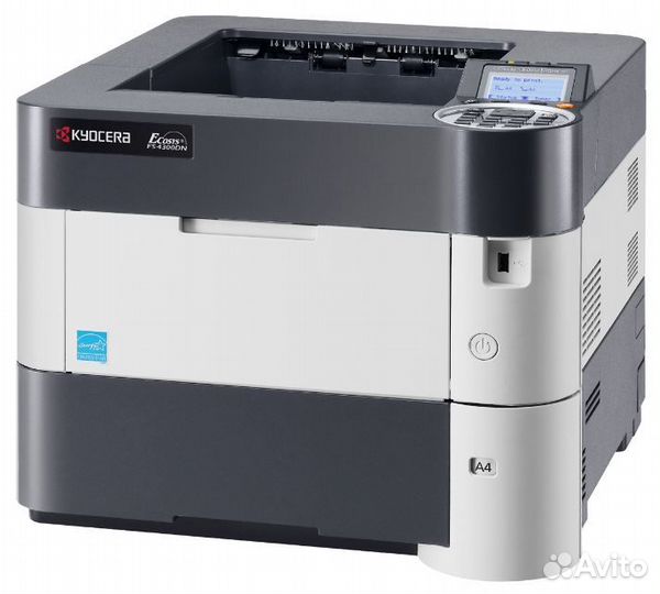 Новый ч/б принтер Kyocera FS4300DN в упаковке