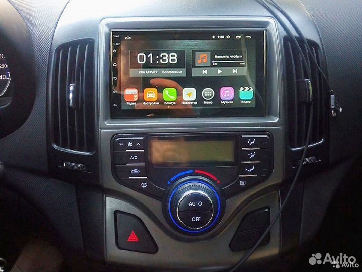 Магнитола Hyundai i30 07-12 screen