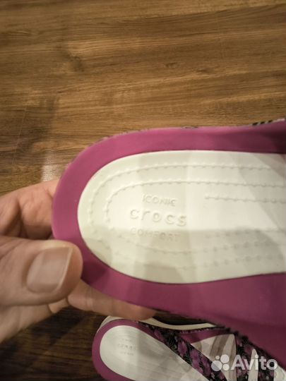 Crocs шлепки женские 38 размер