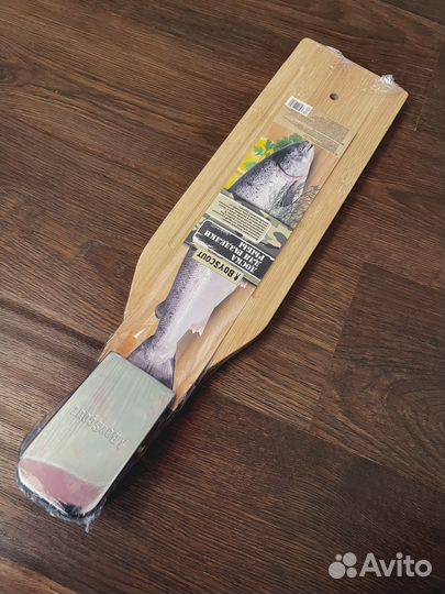 Доска с зажимом для рыбы/кухонные принадлежности