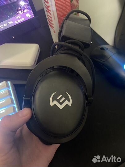 Игровые наушники с микрофоном