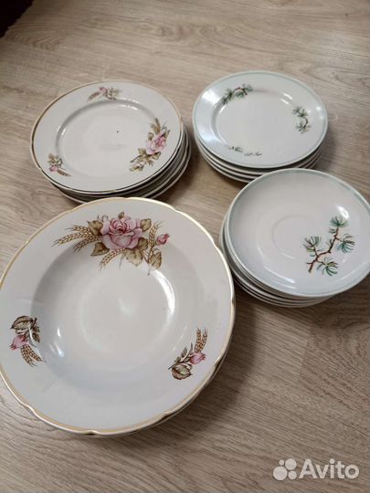 Фарфоровая посуда времен СССР