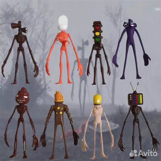 Фигурки Siren Head Сиреноголовый,Cartooncat