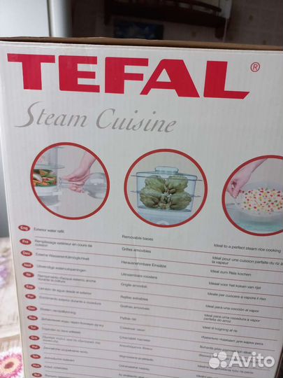 Пароварка tefal бу