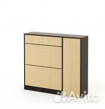 Обувница с дверью