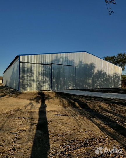 Ангар из металлоконструкций