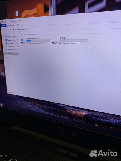 Игровой ноутбук GTX 1650/ryzen 7/SSD/16 озу