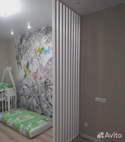 Из мдф Реечные перегородки