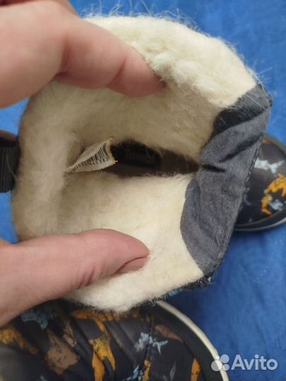 Сапоги зимние детские 23