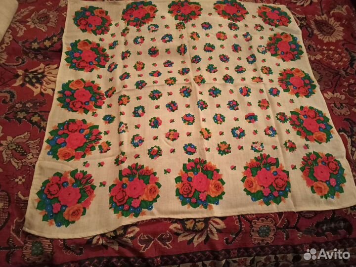 Старинные платки СССР